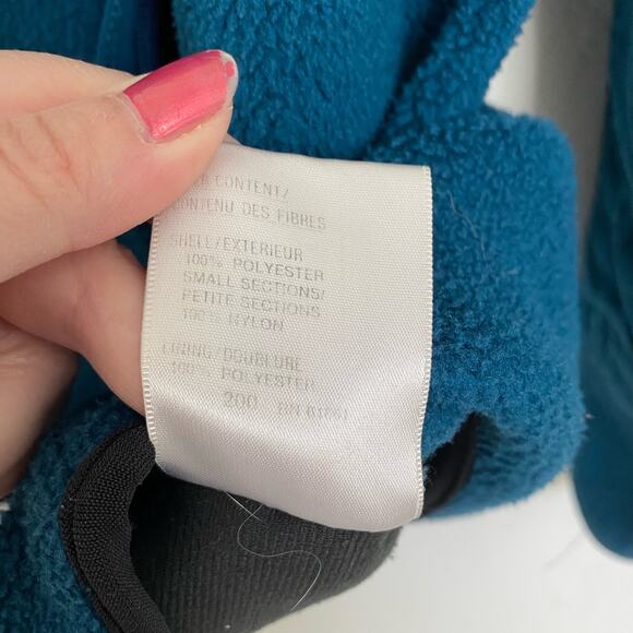 The‎ North Face Full Zip Fleece Jacket with Contrasting Sleeves Large - Picture 8 of 10